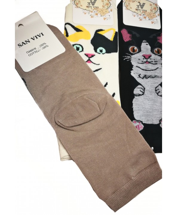 Чорапи с животни k-51-2 Чорапи с животни k-51-2